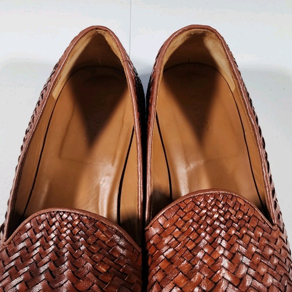 Taft Men Monaco Brown Loafer Size 44 Dress Shoes - Picture 10 of 11
